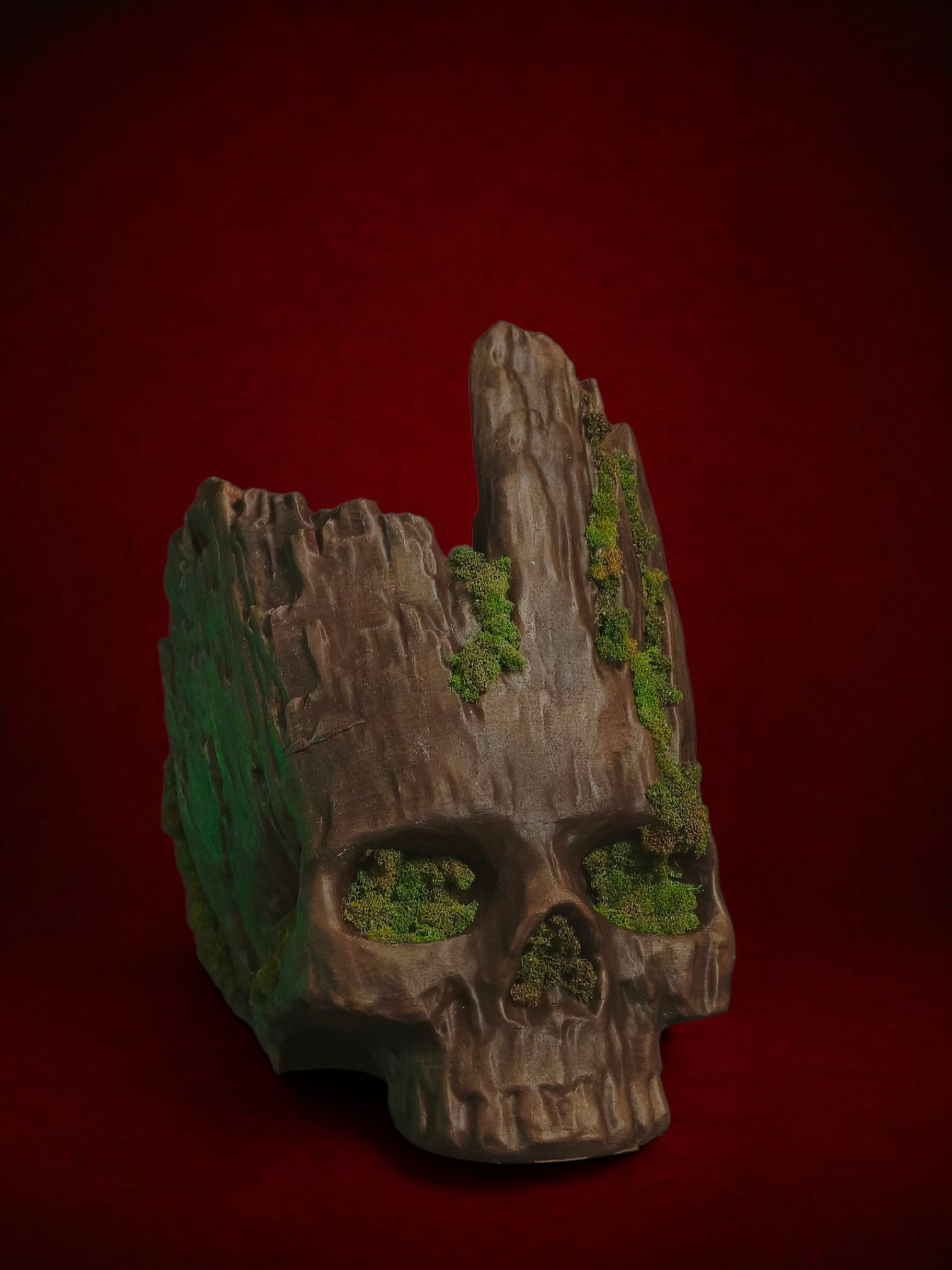 Caveira Florestal decorativo